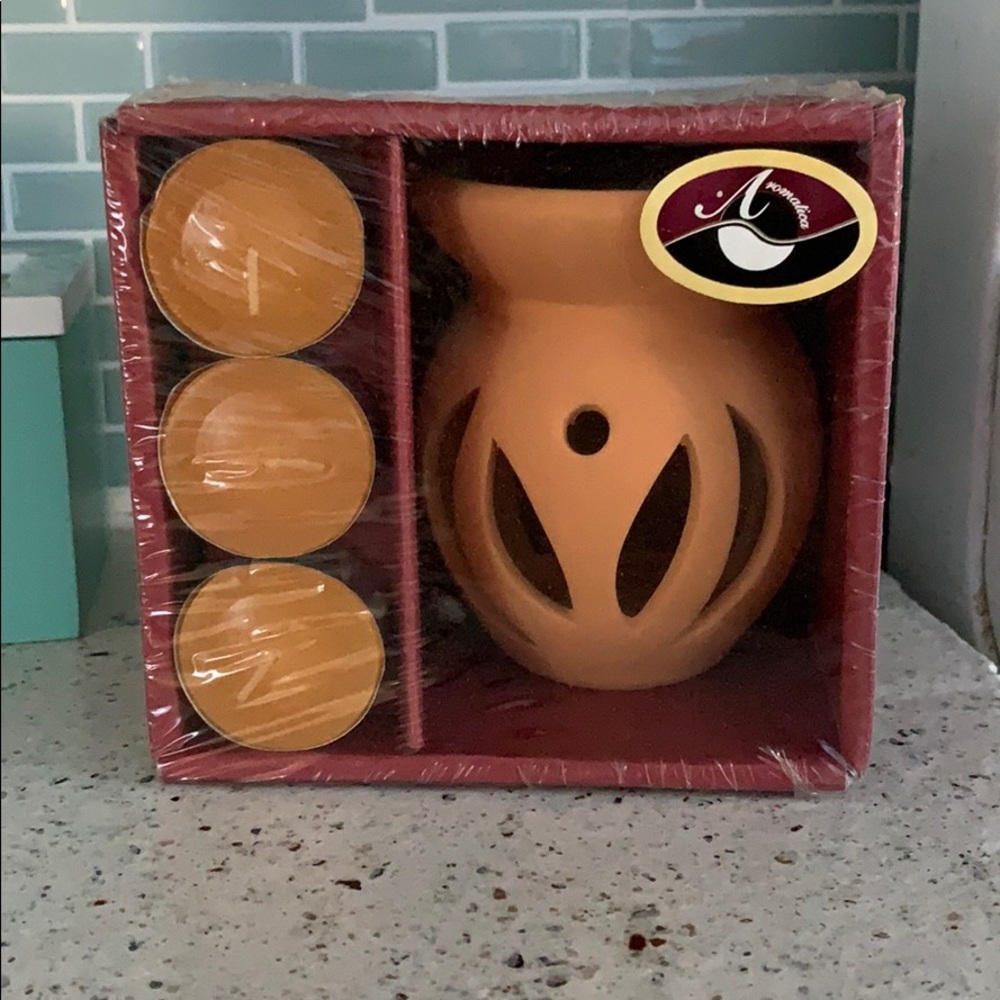 Oil Burner with T-light Set